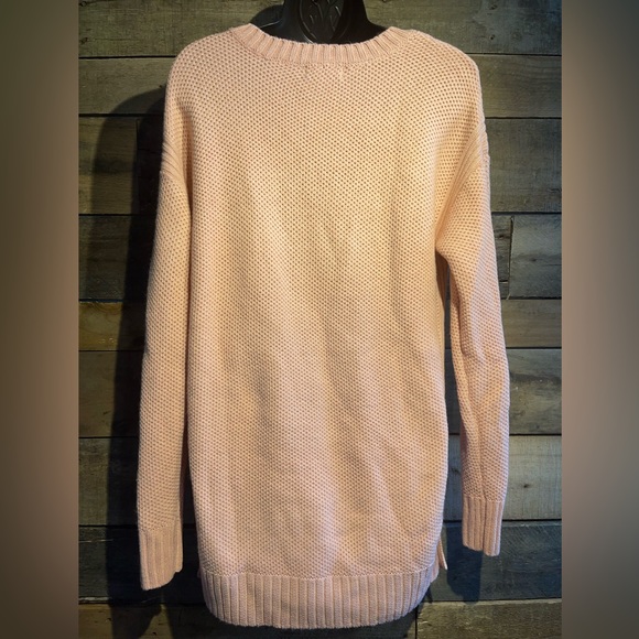 Light Pink Oversized Sweater - Picture 4 of 4